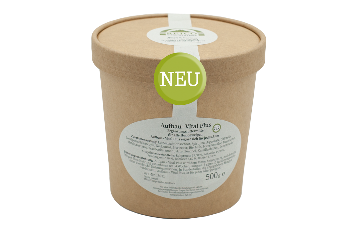 aufbau vital integratore per cuccioli